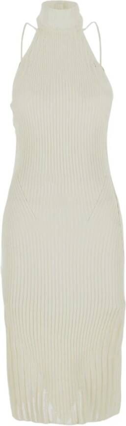 Andrea Adamo Knitted Dresses White Dames