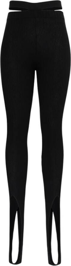 Andrea Adamo Leggings Zwart Dames