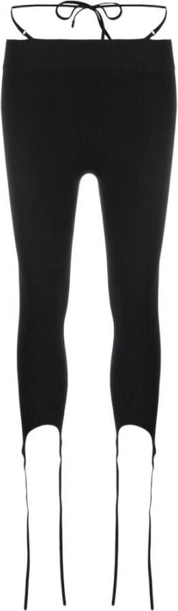 Andrea Adamo Leggings Zwart Dames