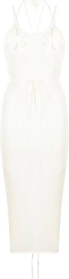Andrea Adamo Midi Dresses Beige Dames