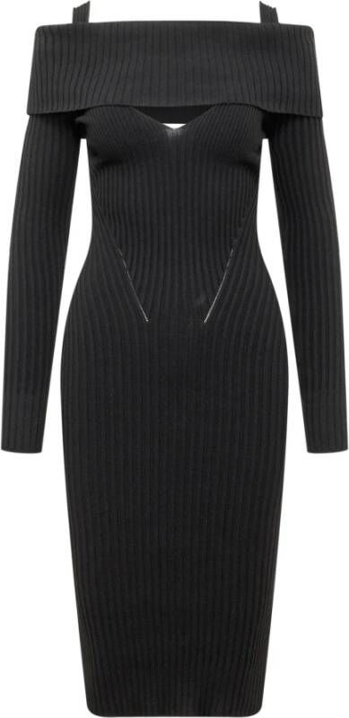 Andrea Adamo Midi Dresses Zwart Dames