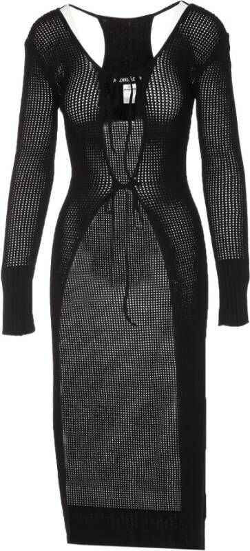 Andrea Adamo Midi Dresses Zwart Dames