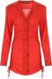 Andrea Adamo Shirtjurken Rood Dames - Thumbnail 1