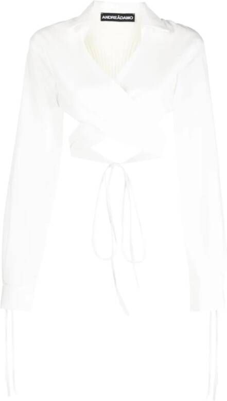 Andrea Adamo Shirts White Dames