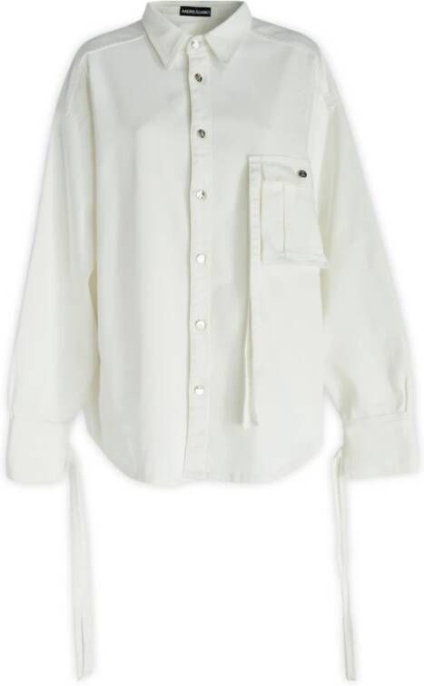 Andrea Adamo Shirts White Dames