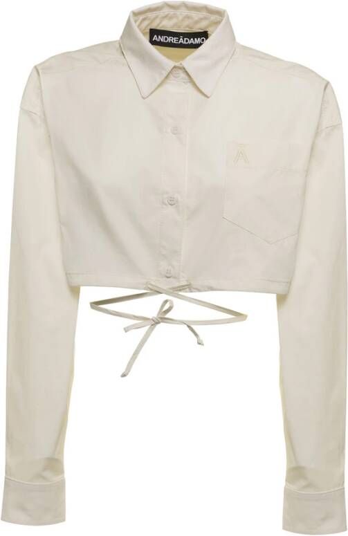 Andrea Adamo Shirts White Dames