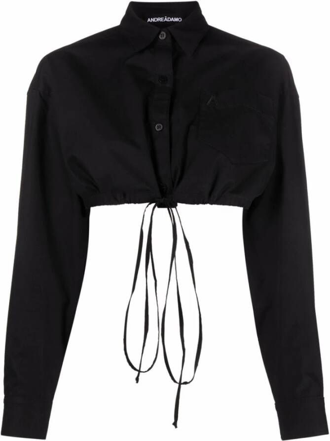 Andrea Adamo Shirts Zwart Dames