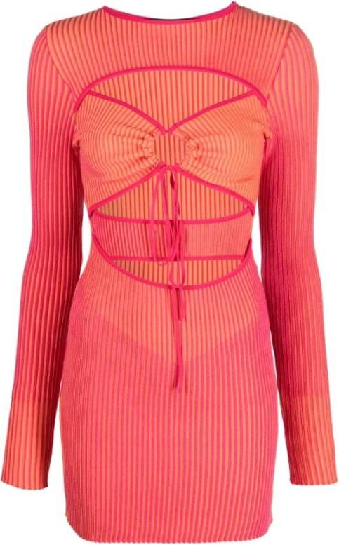 Andrea Adamo Short Dresses Oranje Dames