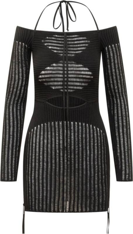 Andrea Adamo Short Dresses Zwart Dames