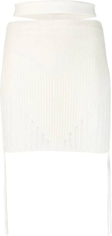 Andrea Adamo Short Skirts Beige Dames