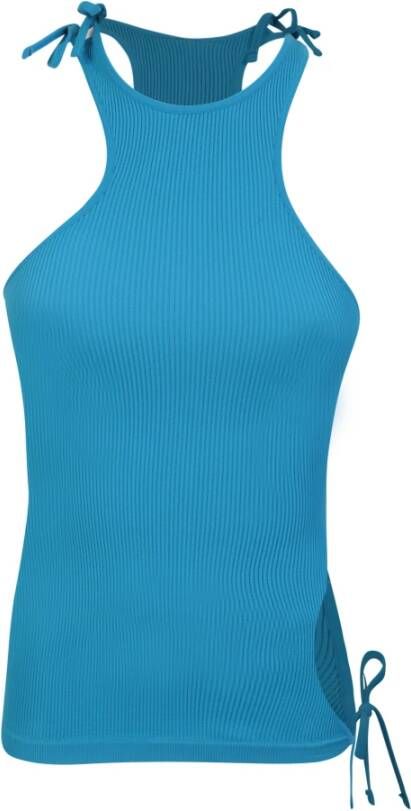 Andrea Adamo Sleeveless Tops Blauw Dames