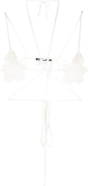Andrea Adamo Sleeveless Tops Wit Dames