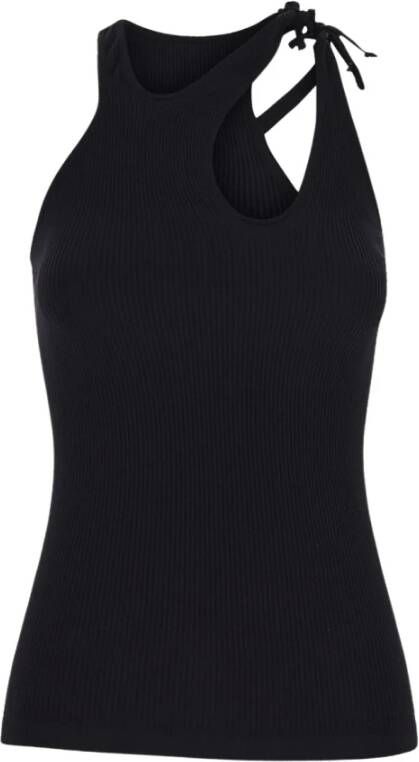 Andrea Adamo Sleeveless Tops Zwart Dames