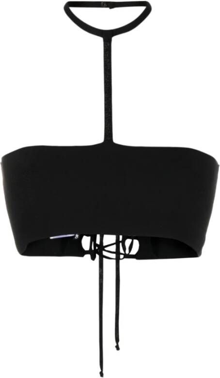 Andrea Adamo Sleeveless Tops Zwart Dames