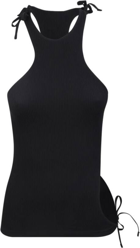Andrea Adamo Sleeveless Tops Zwart Dames
