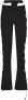 Andrea Adamo Andreadamo flared jersey pants with cut outs Zwart Dames - Thumbnail 2