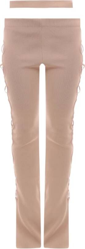 Andrea Adamo Trousers Beige Dames