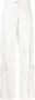 Andrea Adamo Wide Trousers White Dames - Thumbnail 1