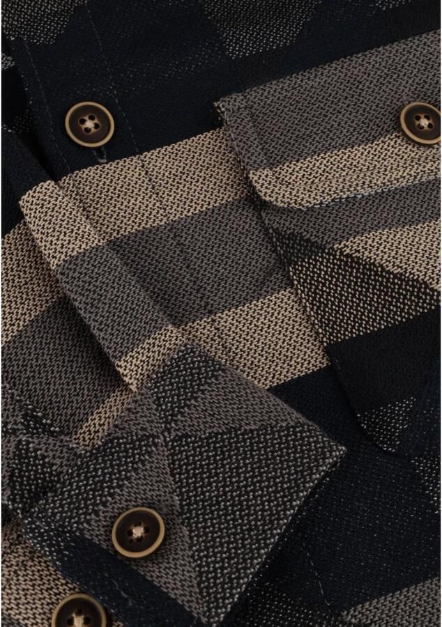 Anerkjendt Blauw Overshirt Akoscar Inka Stijlvol Comfort Multicolor Heren