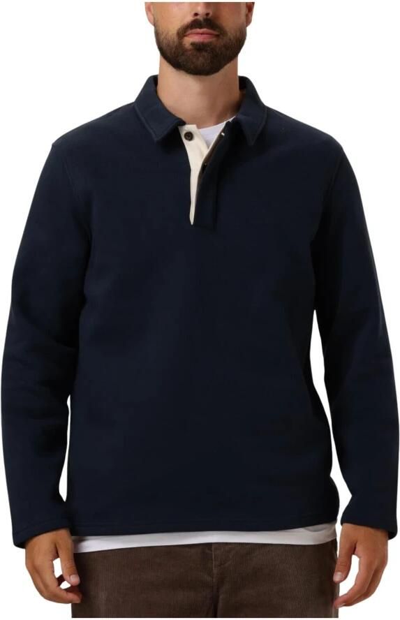 ANERKJENDT Heren Truien & Vesten Aksoren Polo Sweat Blauw - Foto 3