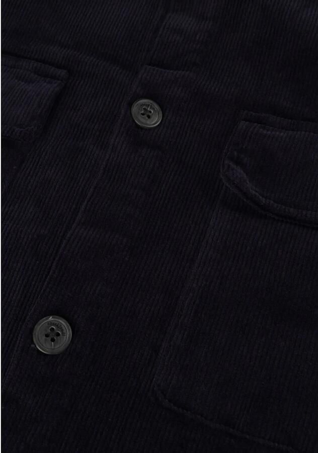 ANERKJENDT Heren Overhemden Akoscar Cord Overshirt Blauw