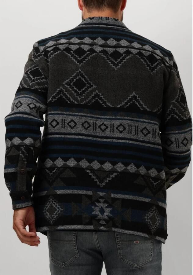 ANERKJENDT Heren Overshirts Akoscar Check Overshirt Donkergrijs - Foto 2