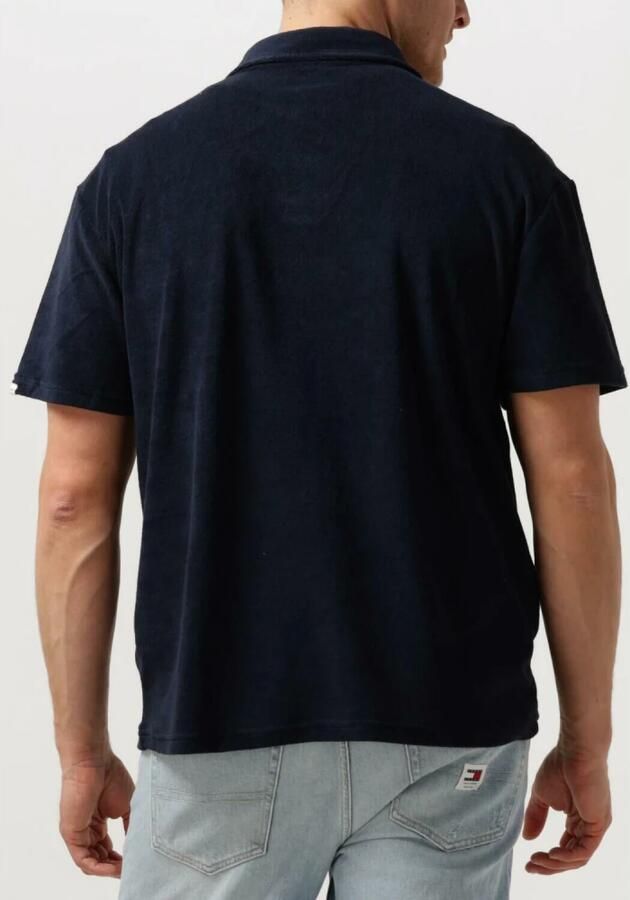 ANERKJENDT Heren Polo's & T-shirts Akkikki S s Frotte Polo Tee Donkerblauw - Foto 2