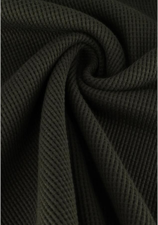 ANERKJENDT Heren Polo's & T-shirts Akkikki L s Waffle Tee Donkergroen - Foto 5