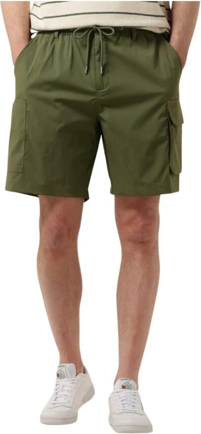 Anerkjendt Heren Zomer Shorts Olijfgroen Green Heren - Foto 3