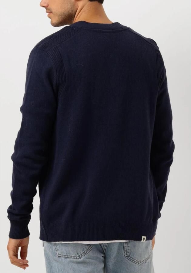 ANERKJENDT Heren Truien & Vesten Aksvend Lambswool Cardigan Donkerblauw - Foto 3