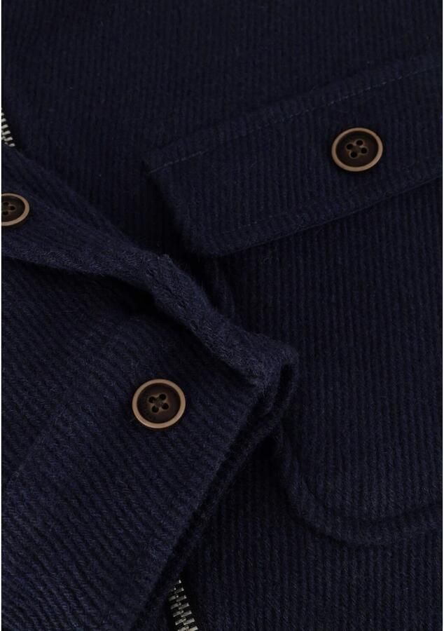 ANERKJENDT Heren Overshirts Akhanky Heavy Twill Overshirt Blauw - Foto 3