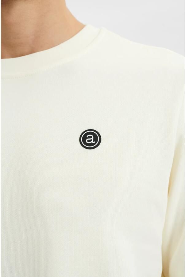 ANERKJENDT Heren Truien & Vesten Akallen Noos Crewneck Creme - Foto 2