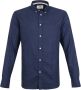 Blauwe Anerkjendt Casual Overhemd Akknorad Melange Shirt - Thumbnail 1