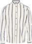 ANERKJENDT Heren Overhemden Akleif L s Stripe Shirt Gebroken Wit - Thumbnail 2