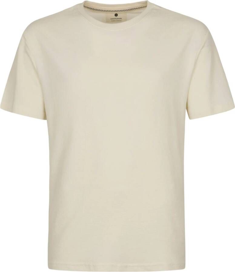 Anerkjendt Akkikki T-shirt Off White Wit Heren