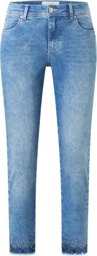 Angels Slim fit jeans met verkort model 'ORNELLA' - Foto 6