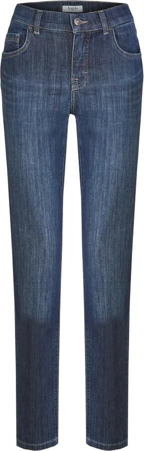 Angels Regular fit jeans met labelpatch