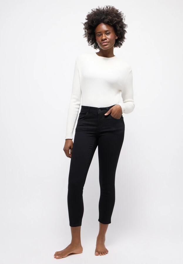 Angels Skinny fit jeans met verkorte pasvorm model 'Ornella' - Foto 3