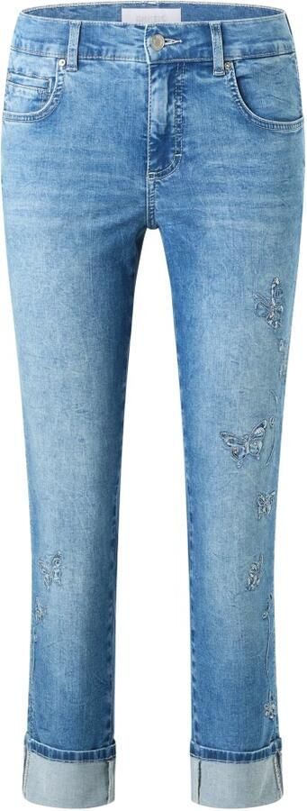 Angels Regular fit jeans met verkort model 'Cici' - Foto 6