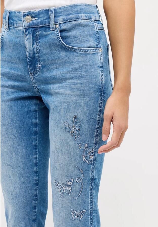Angels Regular fit jeans met verkort model 'Cici'