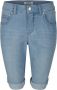 Angels Regular fit bermuda's van denim met omslag - Thumbnail 2