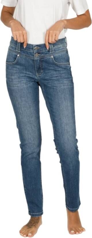 Angels Skinny Jeans Blauw Dames