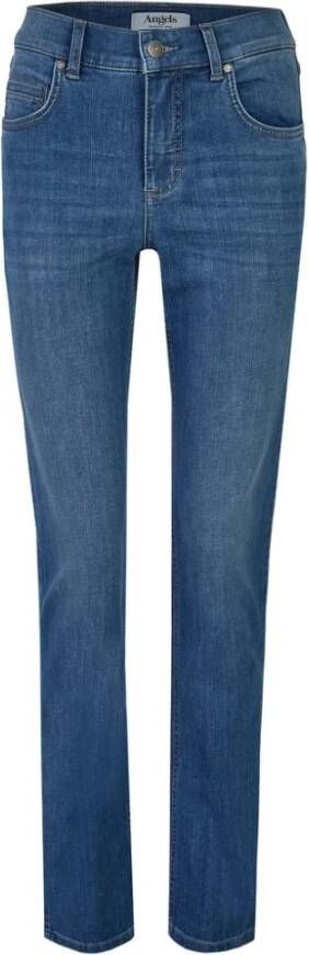 Angels Slim tapered fit stoffen broek met stretch model 'Solid' - Foto 11