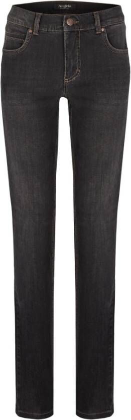 Angels Slim-fit Jeans Zwart Dames