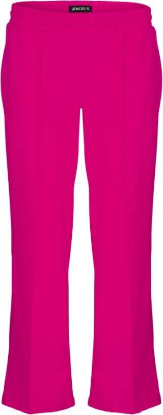 Angels Wide Trousers Roze Dames