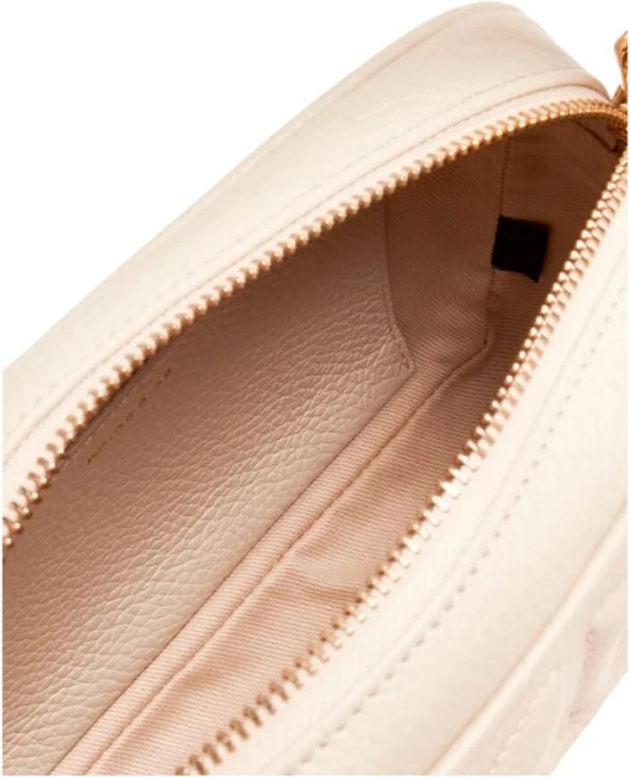 Anine Bing Gestileerde schoudertas met gouden details Beige Dames - Foto 3