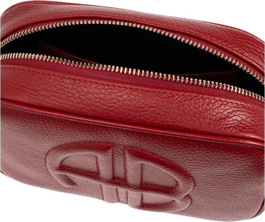 Anine Bing Hobo bags Lili Crossbody Leather Red in rood - Foto 3