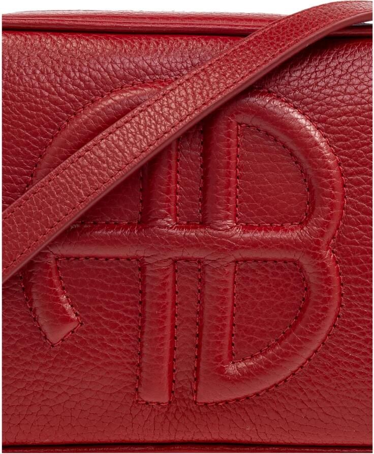 Anine Bing Hobo bags Lili Crossbody Leather Red in rood - Foto 2