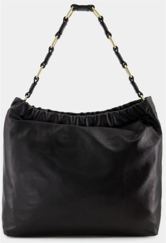 Anine Bing Hobo bags Kate Shoulder Bag Leather Black in zwart - Foto 8