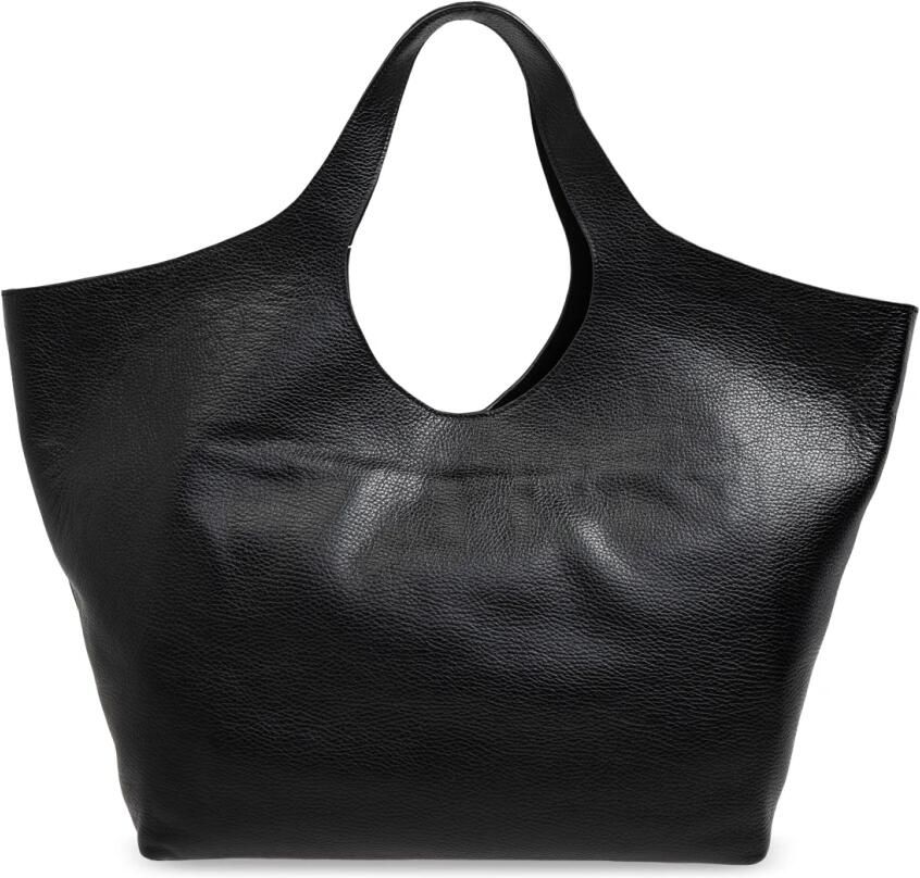 Anine Bing Shoppers & Totes Lili Shopper Bag Leather Black in zwart - Foto 2
